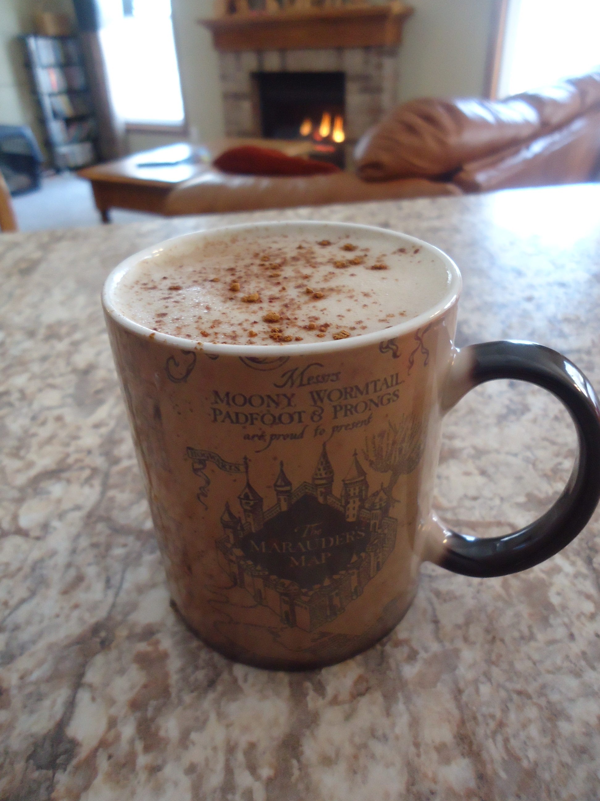 How to Make Harry Potter Inspired Homemade Butterbeer Latte